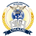 Logo de Universidad Americana de Europa (UNADE)