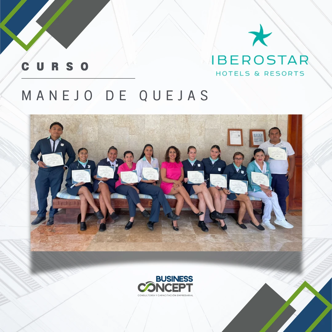 Fotografía de una experiencia de capacitación de Business Concept: Manejo de quejas