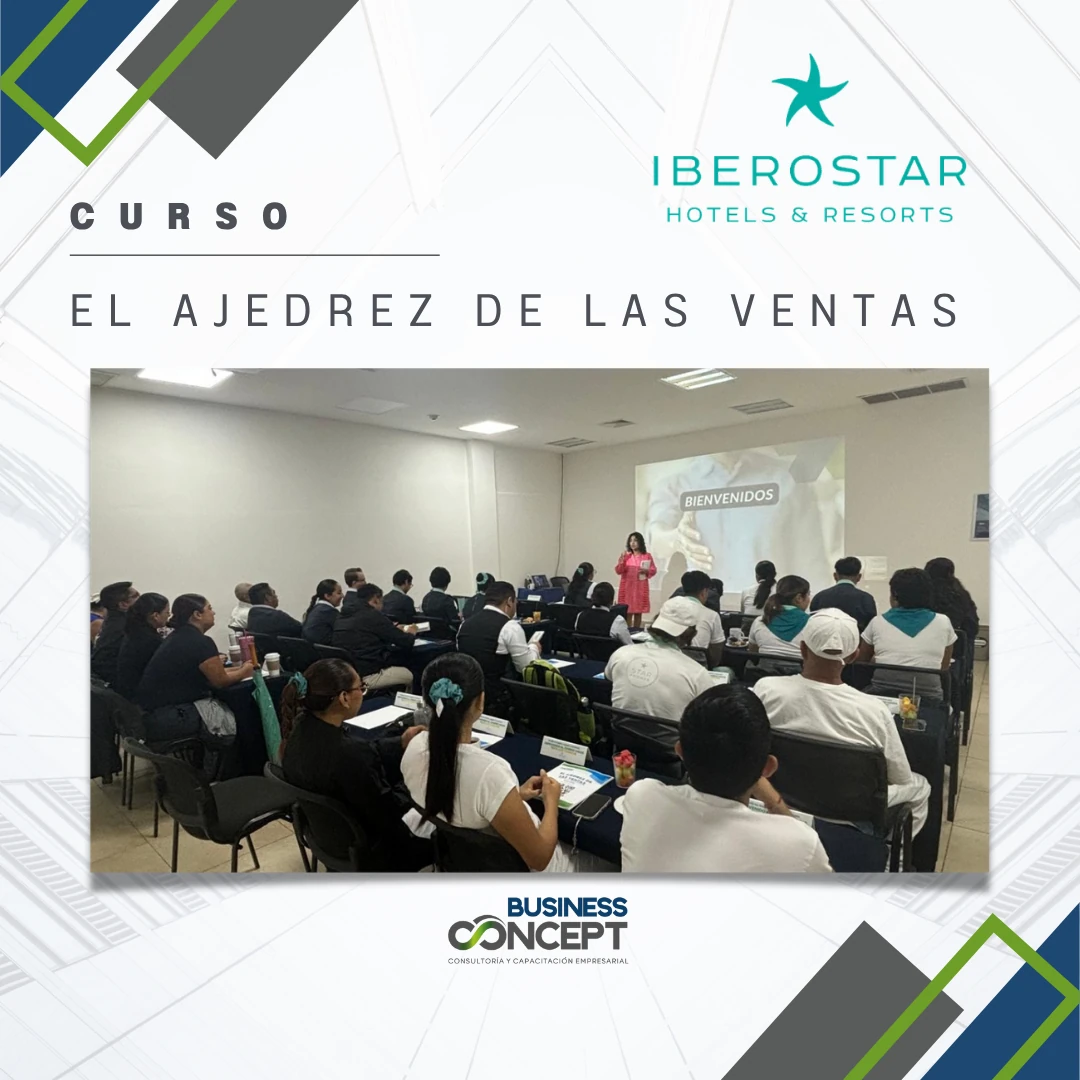 Fotografía de una experiencia de capacitación de Business Concept: El ajedrez de las ventas