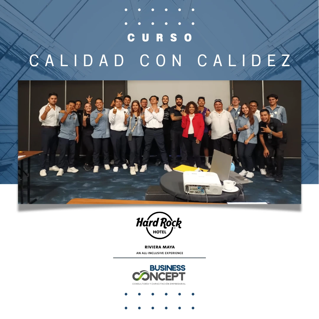 Fotografía de una experiencia de capacitación de Business Concept: Calidad con calidez